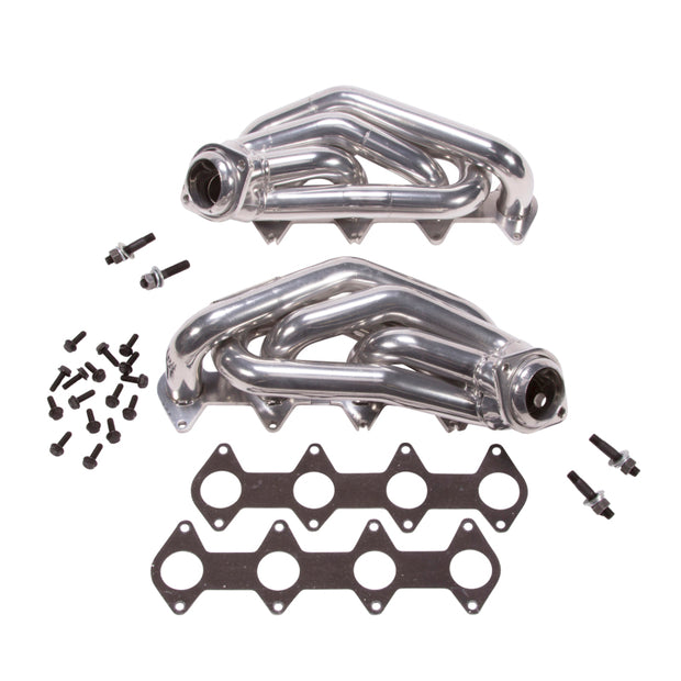 BBK 05-10 Mustang 4.6 GT Shorty Tuned Length Exhaust Headers - 1-5/8 Silver Ceramic — Photo - Primary