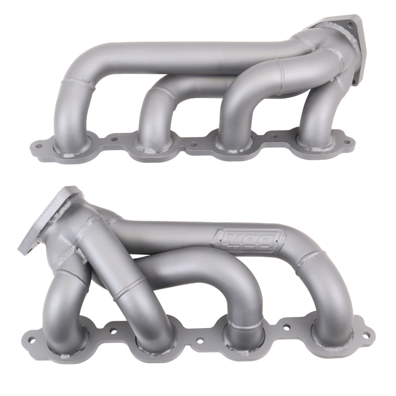 BBK 14-18 GM Truck 5.3/6.2 1 3/4in Shorty Tuned Length Headers - Titanium Ceramic — User 1