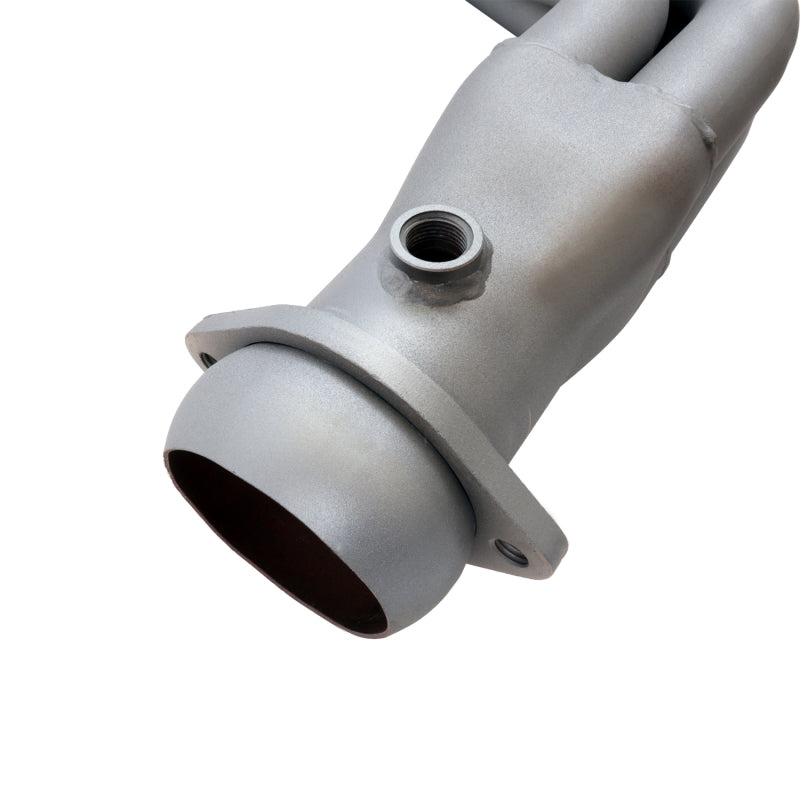 BBK 10-15 Camaro LS3 L99 Long Tube Exhaust Headers With Converters - 1-3/4 Chrome — Photo - Unmounted