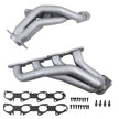 BBK 05-10 Dodge Hemi 6.1L Shorty Tuned Length Exhaust Headers - 1-7/8in Titanium Ceramic — Photo - Unmounted