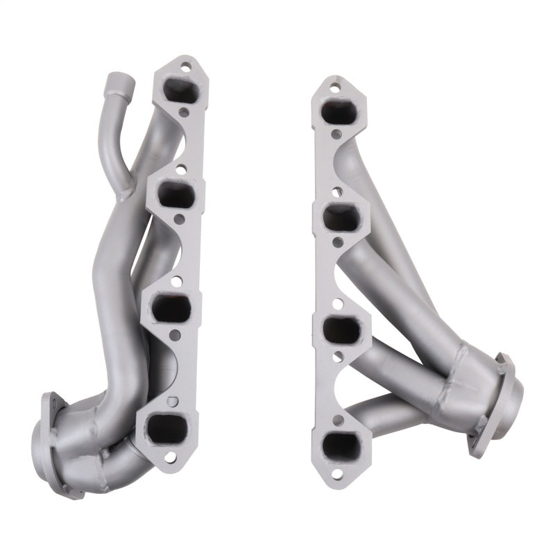 BBK 87-95 Ford F150 Truck 5.8 351 Shorty Unequal Length Exhaust Headers - 1-5/8 Titanium Ceramic — Photo - Unmounted