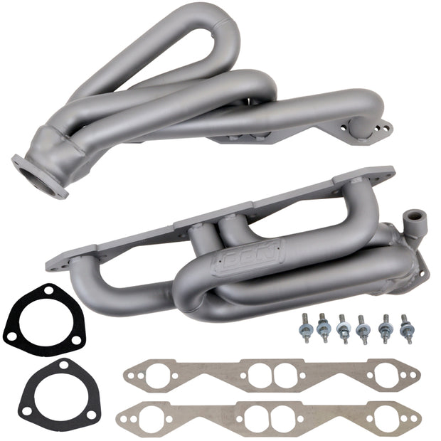 BBK 96-98 GM Truck SUV 5.0 5.7 Shorty Tuned Length Exhaust Headers - 1-5/8 Titanium Ceramic — User 1