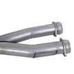 BBK 79-04 Mustang Coyote Swap Short Mid X Pipe w Catalytic Converters 3.0 For BBK Long Tube Headers — Photo - Unmounted