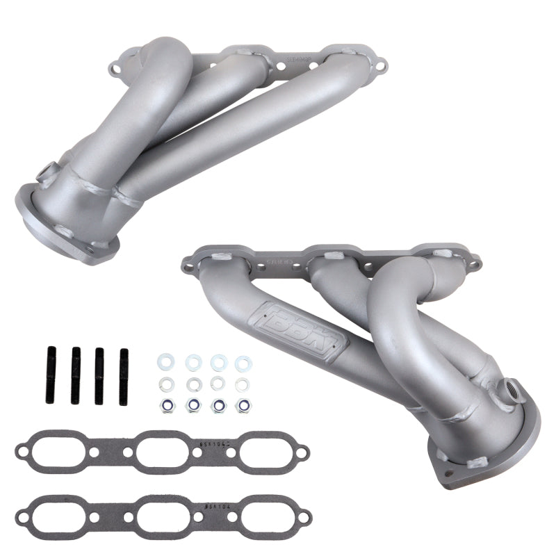 BBK 06-10 Dodge Charger / Chrysler 300 3.5L V6 1-5/8 Shorty Tuned Length Headers - Titanium Ceramic — Photo - Unmounted