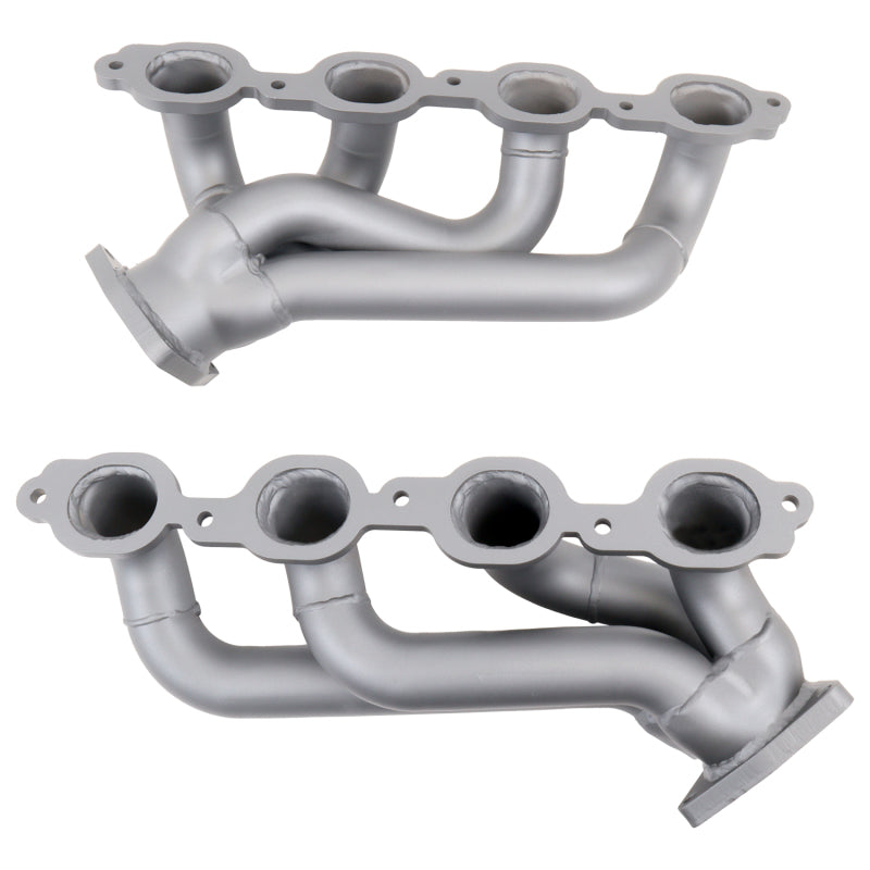 BBK 14-18 GM Truck 5.3/6.2 1 3/4in Shorty Tuned Length Headers - Titanium Ceramic — User 1