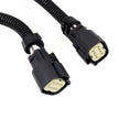 BBK 05-20 Dodge Hellcat 6.2L 6 Pin Front O2 Sensor Wire Harness Extensions 12 (pair) — Photo - Unmounted