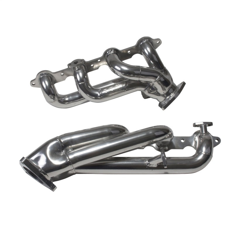 BBK 99-04 GM Truck SUV 4.8 5.3 Shorty Tuned Length Exhaust Headers - 1-3/4 Titanium Ceramic — Photo - Unmounted