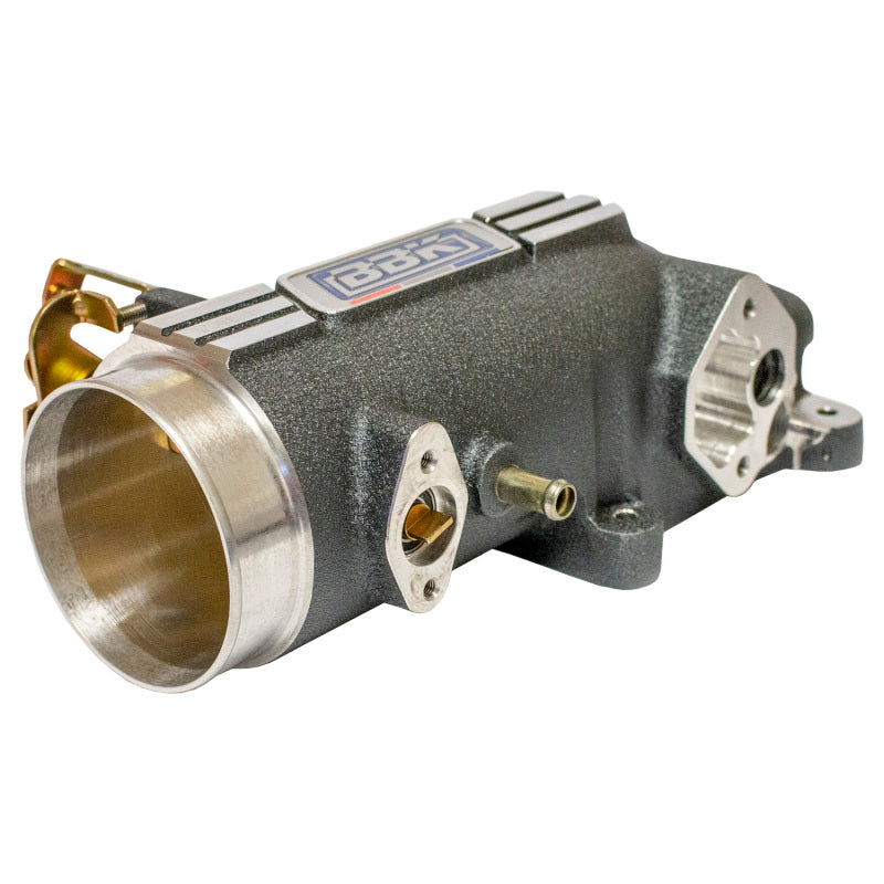 BBK 96-04 Mustang 4.6 GT 78mm Throttle Intake BBK Power Plus Series - Charcoal — User 1