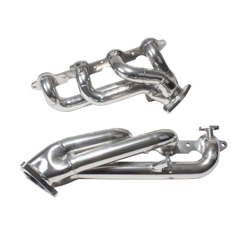 BBK 99-04 GM Truck SUV 4.8 5.3 Shorty Tuned Length Exhaust Headers - 1-3/4 Silver Ceramic — Photo - out of package