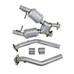 BBK 96-98 Mustang 4.6 GT High Flow X Pipe With Catalytic Converters - 2-1/2 — Photo - Unmounted