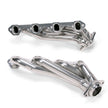 BBK 79-93 Mustang 5.0 Shorty Unequal Length Exhaust Headers - 1-5/8 Silver Ceramic — Photo - Unmounted