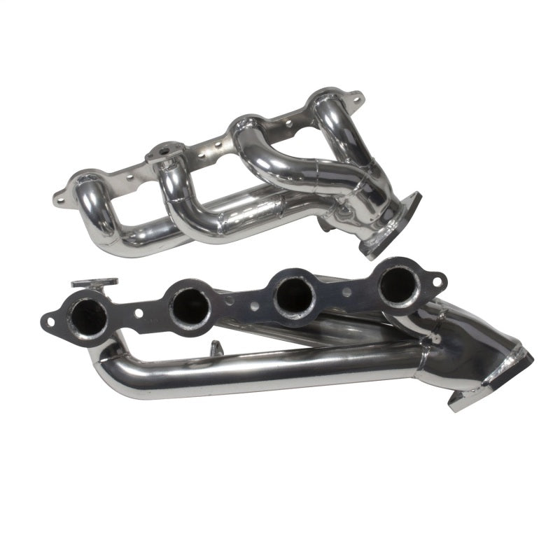 BBK 99-04 GM Truck SUV 4.8 5.3 Shorty Tuned Length Exhaust Headers - 1-3/4 Titanium Ceramic — Photo - Unmounted