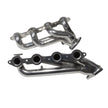 BBK 99-04 GM Truck SUV 4.8 5.3 Shorty Tuned Length Exhaust Headers - 1-3/4 Titanium Ceramic — Photo - Unmounted
