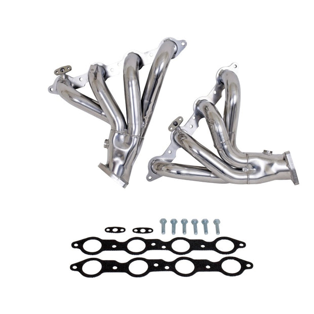BBK 97-99 Corvette C5 LS1 Shorty Tuned Length Exhaust Headers - 1-3/4 Silver Ceramic — Photo - Primary