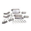 BBK Vari-Tune Axle Back Exhaust Kit 2 Adjustable Performance Mufflers 2-3/4 Pipe 4 in. Tips — Photo - Primary