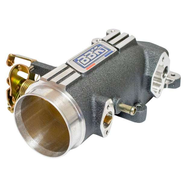 BBK 96-04 Mustang 4.6 GT 78mm Throttle Intake BBK Power Plus Series - Charcoal — Photo - Primary