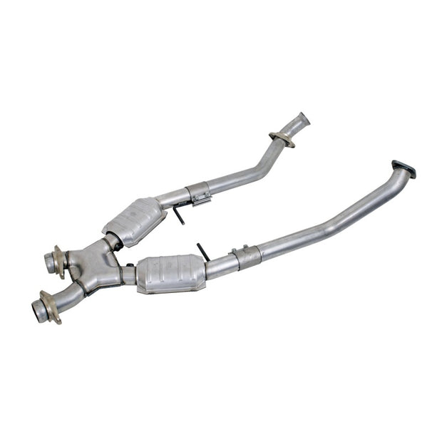 BBK 96-98 Mustang 4.6 GT High Flow X Pipe With Catalytic Converters - 2-1/2 — Photo - Primary
