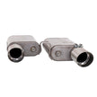 BBK Vari-Tune Axle Back Exhaust Kit 2 Adjustable Performance Mufflers 2-3/4 Pipe 4 in. Tips — User 2