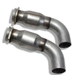 BBK 05-20 Dodge Challenger/Charger 6.1/6.2/6.4L Hemi 3in Catted High Flow Mid Pipe — Photo - Unmounted
