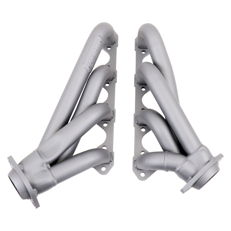 BBK 79-93 Mustang 351 Swap Shorty Unequal Length Exhaust Headers - 1-5/8 Titanium Ceramic — Photo - Unmounted