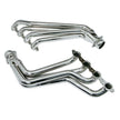 BBK 10-15 Camaro LS3 L99 Long Tube Exhaust Headers With Converters - 1-3/4 Chrome — Photo - Unmounted