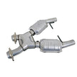 BBK 96-98 Mustang 4.6 GT High Flow X Pipe With Catalytic Converters - 2-1/2 — Photo - Unmounted