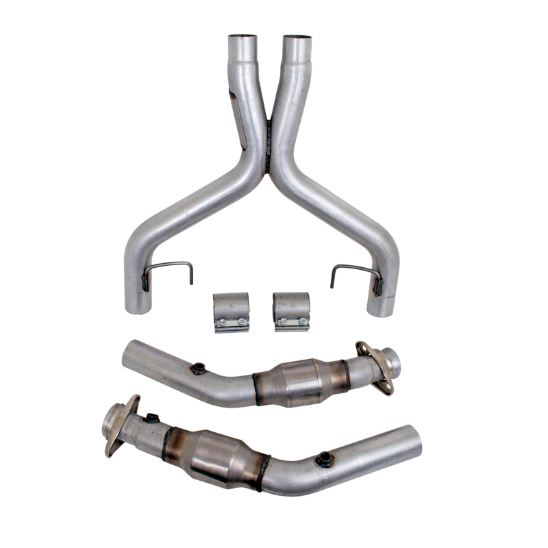 BBK 05-10 Mustang 4.6 GT High Flow X Pipe With Catalytic Converters - 2-3/4 — User 1