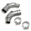 BBK 05-20 Dodge Challenger/Charger 6.1/6.2/6.4L Hemi 3in Catted High Flow Mid Pipe — Photo - Unmounted