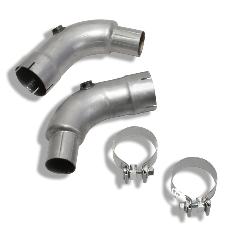 BBK 05-20 Dodge Challenger/Charger 6.1/6.2/6.4L Hemi 3in Catted High Flow Mid Pipe — Photo - Unmounted