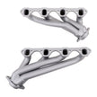 BBK 79-93 Mustang 351 Swap Shorty Unequal Length Exhaust Headers - 1-5/8 Titanium Ceramic — Photo - out of package