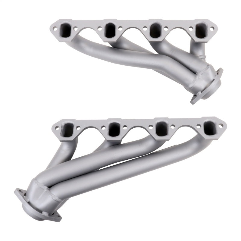 BBK 79-93 Mustang 351 Swap Shorty Unequal Length Exhaust Headers - 1-5/8 Titanium Ceramic — Photo - out of package