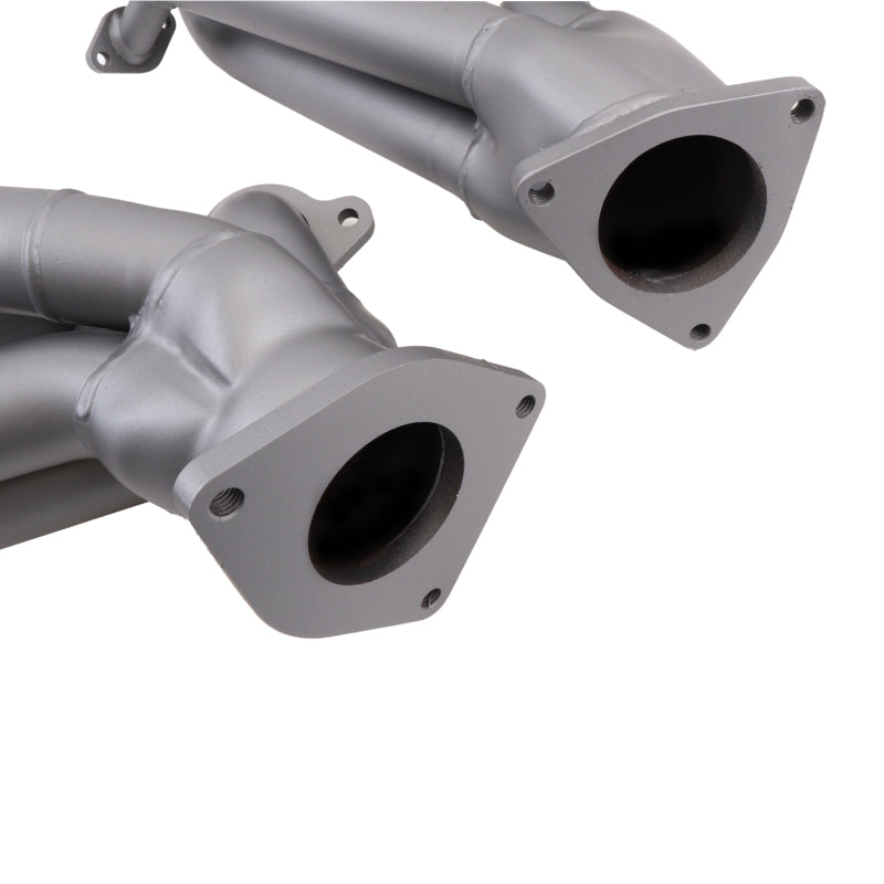 BBK 99-04 GM Truck SUV 4.8 5.3 Shorty Tuned Length Exhaust Headers - 1-3/4 Titanium Ceramic — Photo - Unmounted