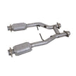 BBK 96-04 Mustang 4.6 GT / Cobra Short Mid H Pipe w Catalytic Converters 2-1/2 For Long Tube Headers — Photo - Primary